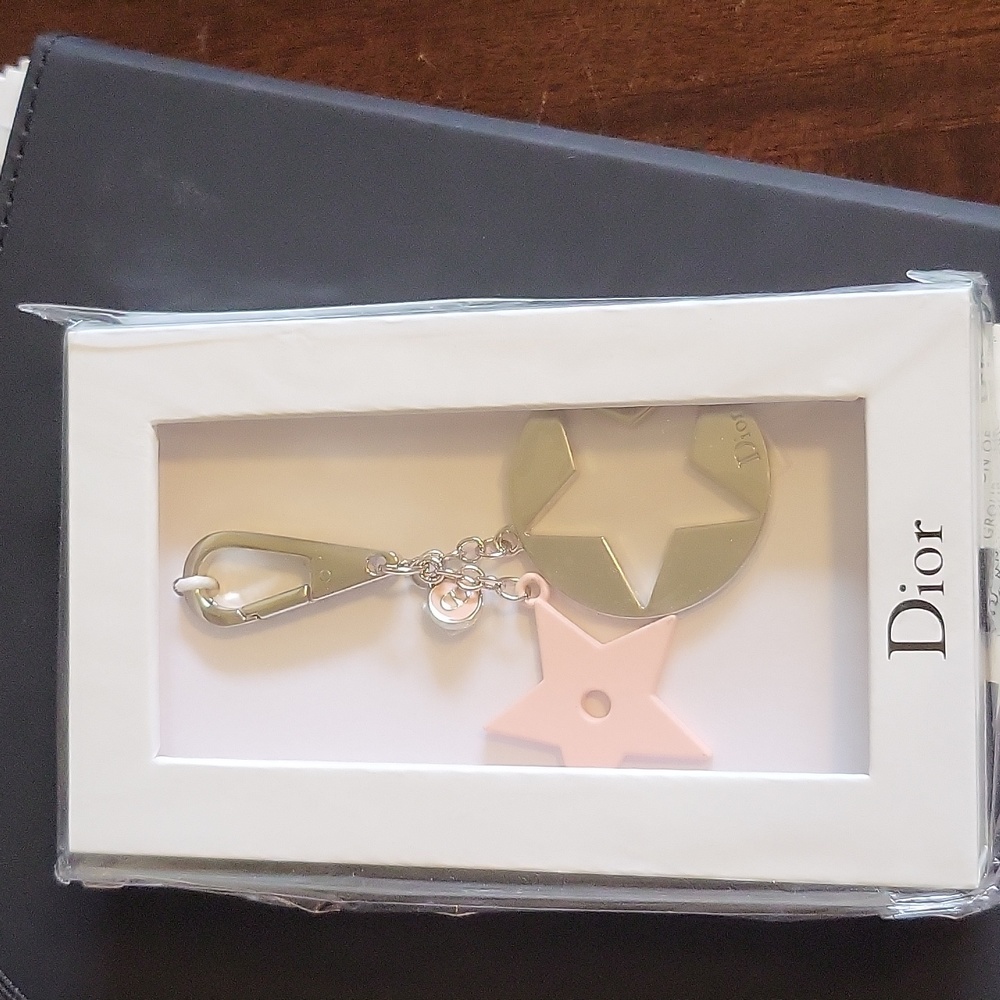 Dior Star Bag Charm Key Holder